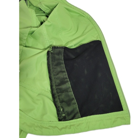 Brooks For Women Lightweight Running Jacket Vented Green Size L Rain Wind - Picture 6 of 13